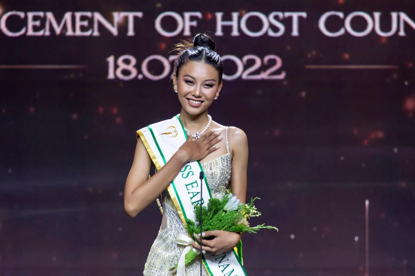 Cô gái Khmer Thạch Thu Thảo - Á hậu 2 Hoa hậu các Dân tộc là đại diện Việt Nam tại Hoa hậu Trái đất. Ảnh: BTC Cô gái Khmer Thạch Thu Thảo - Á hậu 2 Hoa hậu các Dân tộc là đại diện Việt Nam tại Hoa hậu Trái đất. Ảnh: BTC