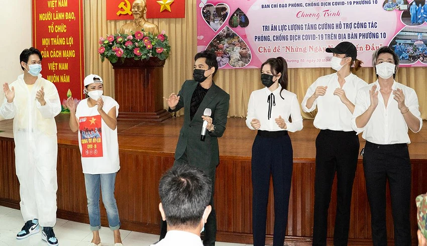Danh ca Ngọc Sơn, Lý Nhã Kỳ và các nghệ sĩ trong hoạt động thiện nguyện Danh ca Ngọc Sơn, Lý Nhã Kỳ và các nghệ sĩ trong hoạt động thiện nguyện
