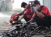 Công an TP.HCM tiêu hủy hàng ngàn vũ khí, vật liệu nổ