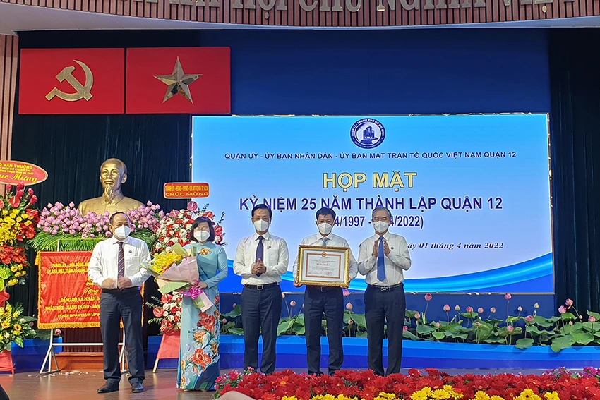 Sau 25 năm thành lập, diện mạo quận 12 hiện giờ ra sao? ảnh 4 Sau 25 năm thành lập, diện mạo quận 12 hiện giờ ra sao? ảnh 4