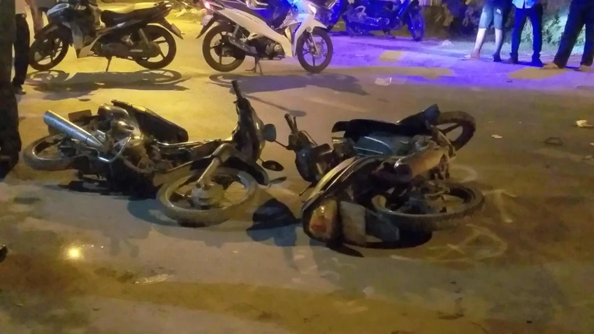 Tai nạn khiến một người đàn ông tử vong tại hiện trường. Ảnh: HT Tai nạn khiến một người đàn ông tử vong tại hiện trường. Ảnh: HT
