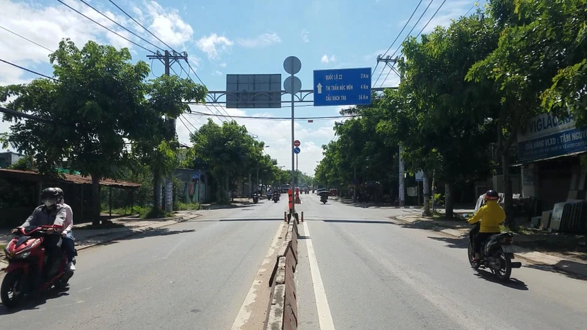 Khu vực xảy ra vụ việc trên địa bàn xã Xuân Thới Thượng, huyện Hóc Môn. Ảnh: NT Khu vực xảy ra vụ việc trên địa bàn xã Xuân Thới Thượng, huyện Hóc Môn. Ảnh: NT