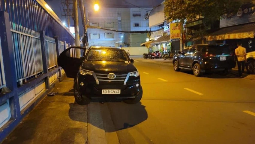 Khu vực xảy ra vụ việc trên đường Thăng Long, quận Tân Bình. Ảnh: MXH Khu vực xảy ra vụ việc trên đường Thăng Long, quận Tân Bình. Ảnh: MXH