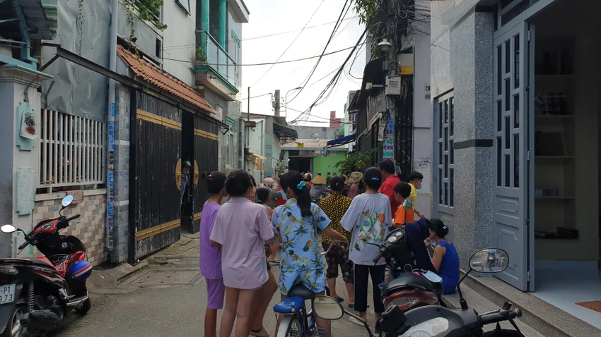Vụ việc khiến người dân khu vực bàng hoàng. Ảnh: NT Vụ việc khiến người dân khu vực bàng hoàng. Ảnh: NT