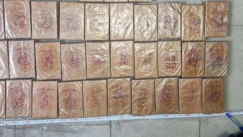 Tang vật trong vụ án. Ảnh: NT