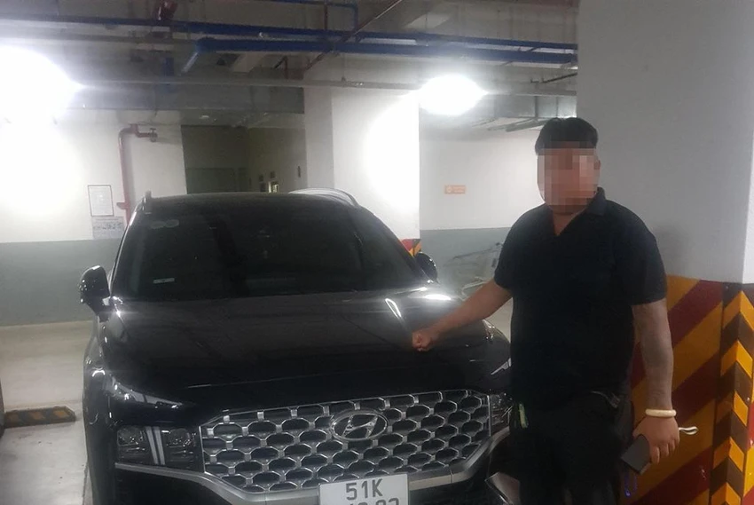 Vụ bảo vệ mang ô tô của cư dân đi cầm: Bắt một nhân viên bảo vệ bat-bao-ve-mang-o-to-cua-dan-di-cam