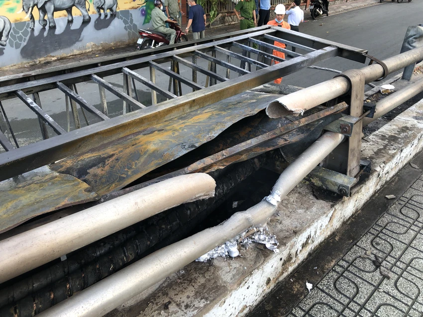 Hiện nguyên nhân sự cố này đang được làm rõ. Ảnh: HT Hiện nguyên nhân sự cố này đang được làm rõ. Ảnh: HT