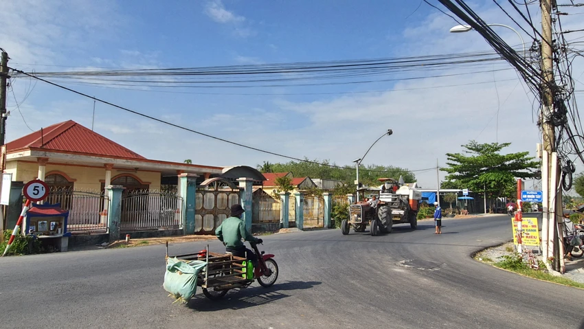 Khu vực con bò tấn công người ở giao lộ. Ảnh: HT Khu vực con bò tấn công người ở giao lộ. Ảnh: HT