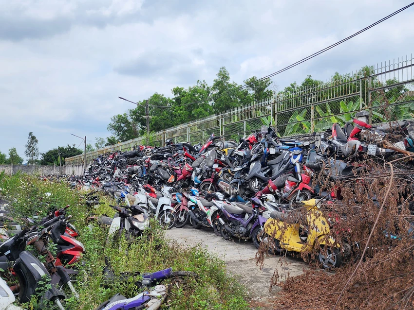Sáng ngày 23-3, Ban Pháp chế HĐND TP.HCM thực hiện khảo sát về tình hình thực hiện công tác quản lý, bảo quản và xử lý tang vật, phương tiện vi phạm hành chính bị tạm giữ, tịch thu trên địa bàn huyện Bình Chánh và đến kho tạm giữ của Phòng PC08 để khảo sát. Ảnh: NT Sáng ngày 23-3, Ban Pháp chế HĐND TP.HCM thực hiện khảo sát về tình hình thực hiện công tác quản lý, bảo quản và xử lý tang vật, phương tiện vi phạm hành chính bị tạm giữ, tịch thu trên địa bàn huyện Bình Chánh và đến kho tạm giữ của Phòng PC08 để khảo sát. Ảnh: NT