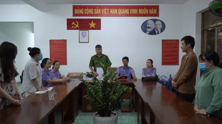 Công an đã khởi tố chín bị can để điều tra. Ảnh: CA Công an đã khởi tố chín bị can để điều tra. Ảnh: CA