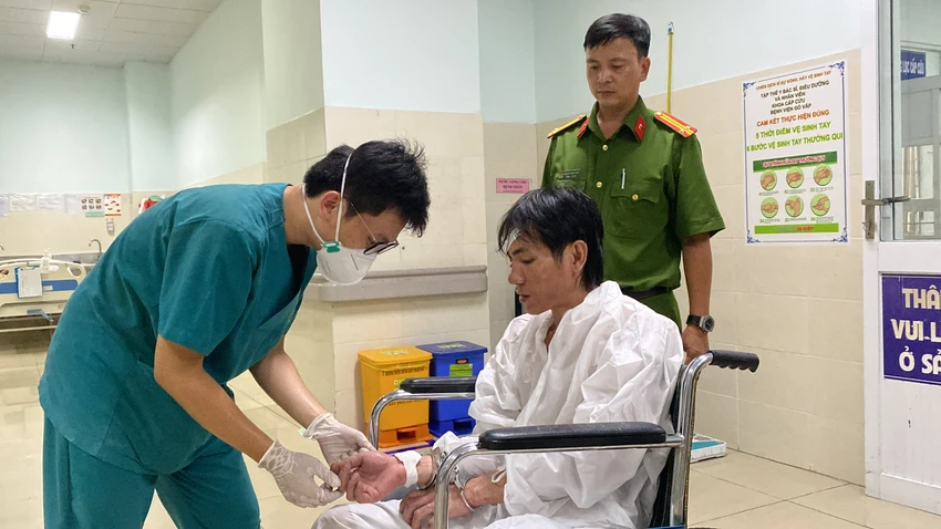 Công an nhanh chóng xác định được nghi can là An. Ảnh: CA Công an nhanh chóng xác định được nghi can là An. Ảnh: CA