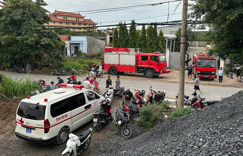Vụ việc thu hút nhiều người dân theo dõi. Ảnh: CA