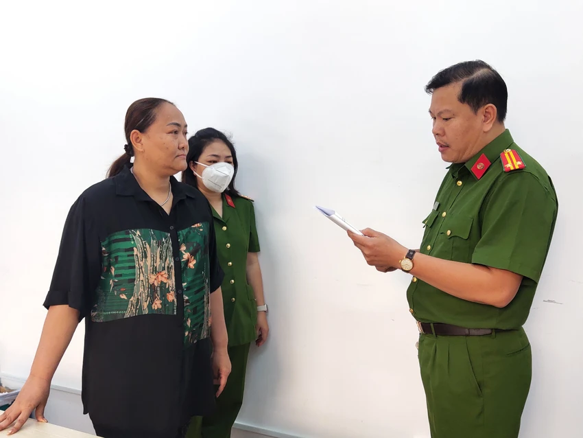 'Bà trùm' đứng sau Công ty Quang Thuận khai thác cát trái phép ở sông Đồng Nai bị bắt
