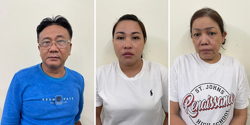 Bắt nhóm cho vay lãi nặng đến nhà con nợ để chửi bới đòi tiền ở quận 7