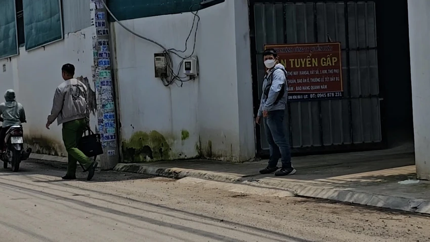Đến cơ sở may, công nhân phát hiện nam đồng nghiệp chết bất thường
