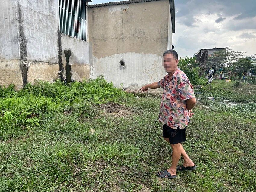 trâu húc 2 người
