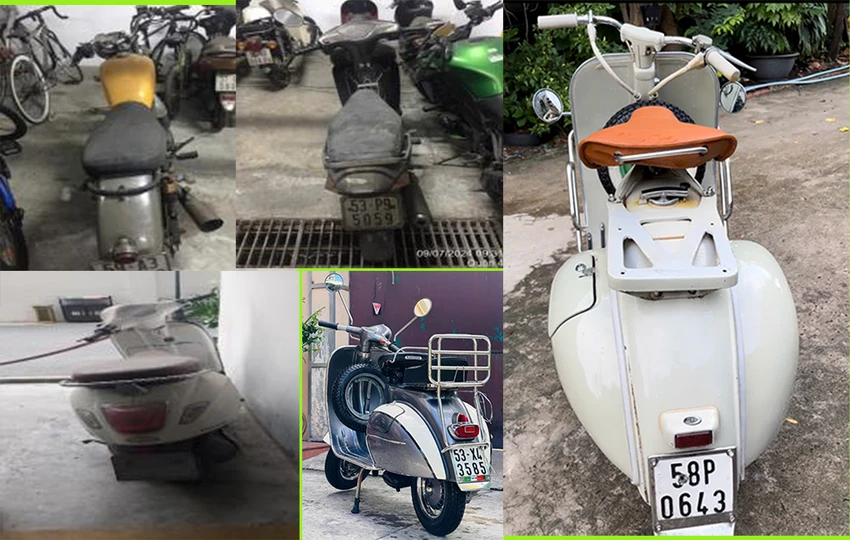 Công an hiện đang tìm 5 chiếc xe và người biết về vụ việc. Ảnh: CA