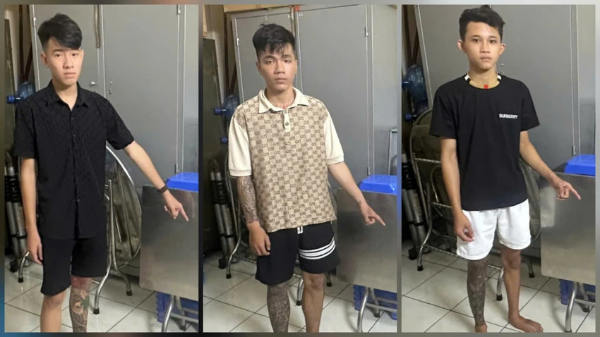 3 thanh niên giật bàn cúng cô hồn bị Công an TP.HCM bắt về hành vi cướp giật tài sản