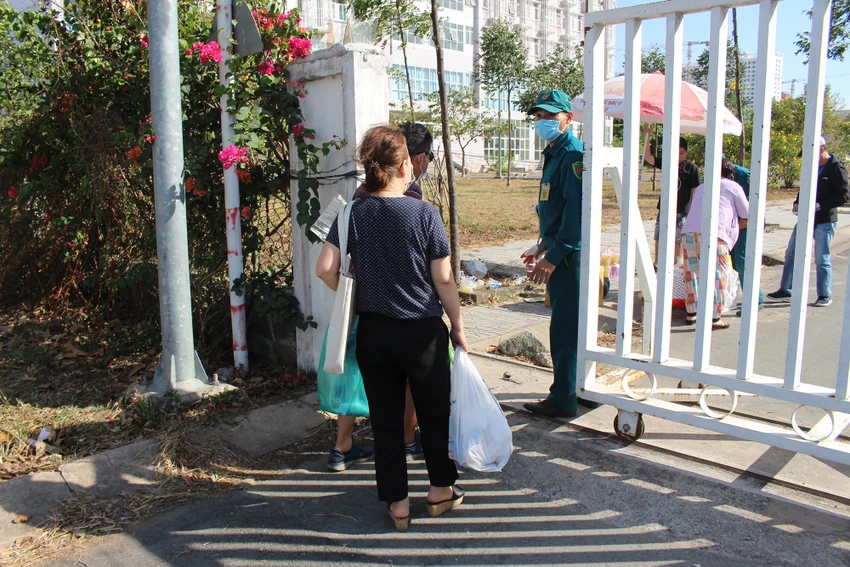 Cận cảnh khu cách ly ký túc xá Đại học Quốc gia TP.HCM ảnh 6 Cận cảnh khu cách ly ký túc xá Đại học Quốc gia TP.HCM ảnh 6
