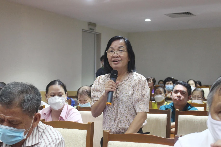 Cử tri Nguyễn Minh Sáu (phường 17). Ảnh: NGUYỄN YÊN Cử tri Nguyễn Minh Sáu (phường 17). Ảnh: NGUYỄN YÊN