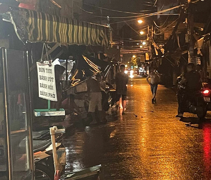 Hiện trường nơi xảy ra vụ việc. Ảnh: ĐC Hiện trường nơi xảy ra vụ việc. Ảnh: ĐC