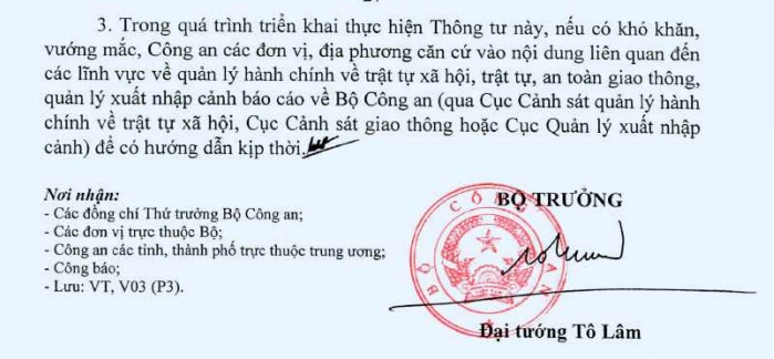 Cách đóng dấu chữ ký. Ảnh: QL