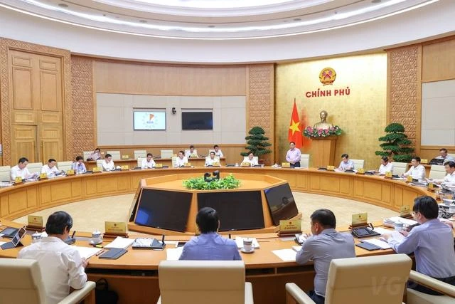 Chính phủ giao các Bộ, ngành có trách nhiệm chỉnh lý, hoàn thiện hồ sơ bốn dự án Luật để trình Quốc hội tại kỳ họp thứ 4. Ảnh: VGP Chính phủ giao các Bộ, ngành có trách nhiệm chỉnh lý, hoàn thiện hồ sơ bốn dự án Luật để trình Quốc hội tại kỳ họp thứ 4. Ảnh: VGP