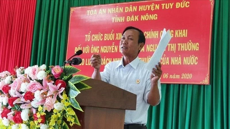 kháng cáo bản án