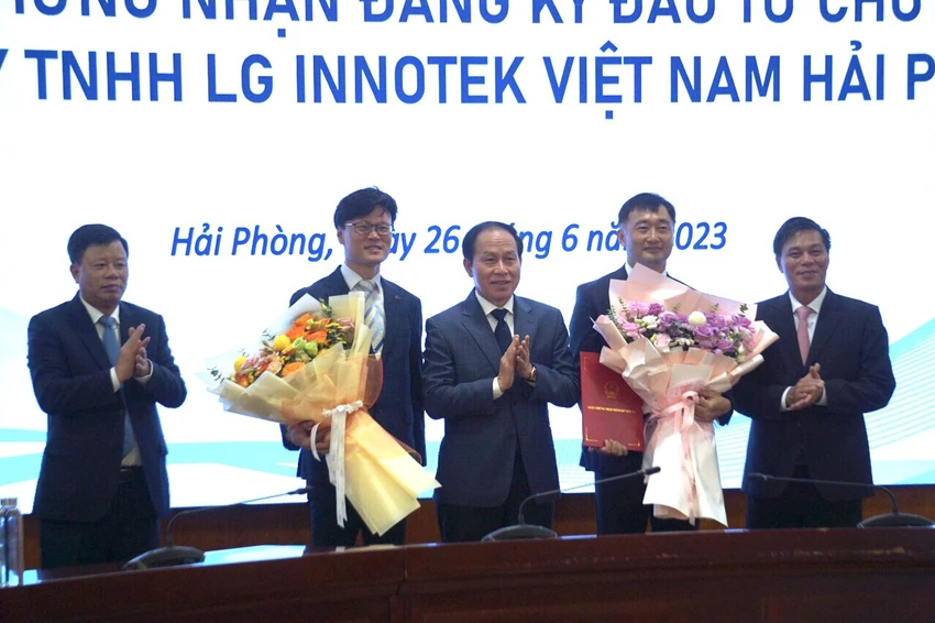 Hải Phòng là cứ điểm đầu tư của LG tại Việt Nam.