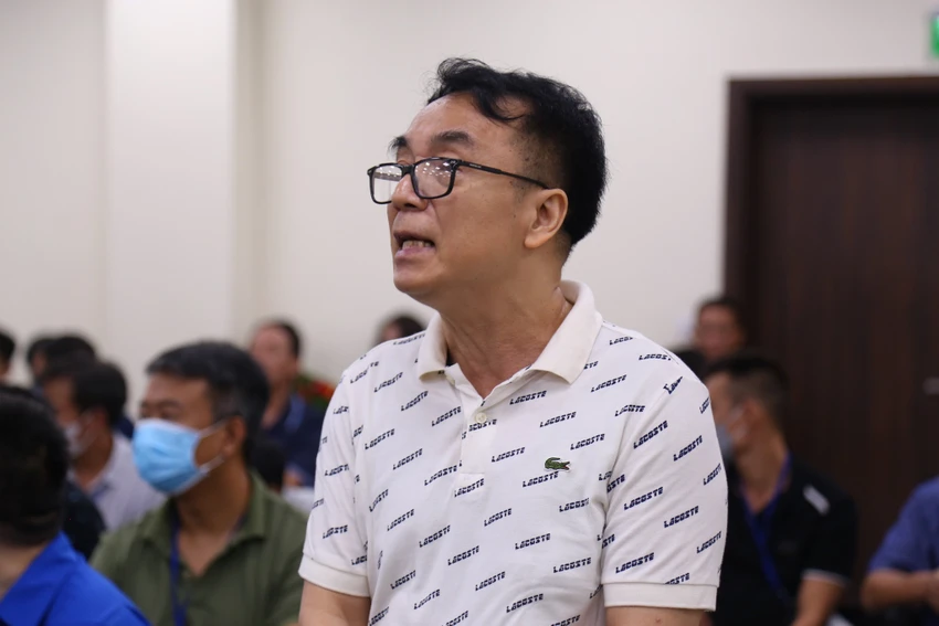 Bị cáo Trần Hùng đến nay vẫn bác bỏ cáo buộc nhận hối lộ từ người môi giới Nguyễn Duy Hải.