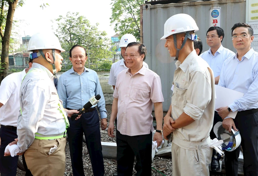 Hà Nội đang thay một nhà thầu dự án hệ thống xử lý nước thải Yên Xá do thi công chậm