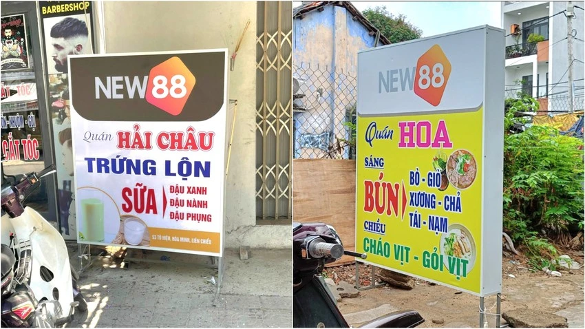 biển hiệu quảng cáo web đánh bạc