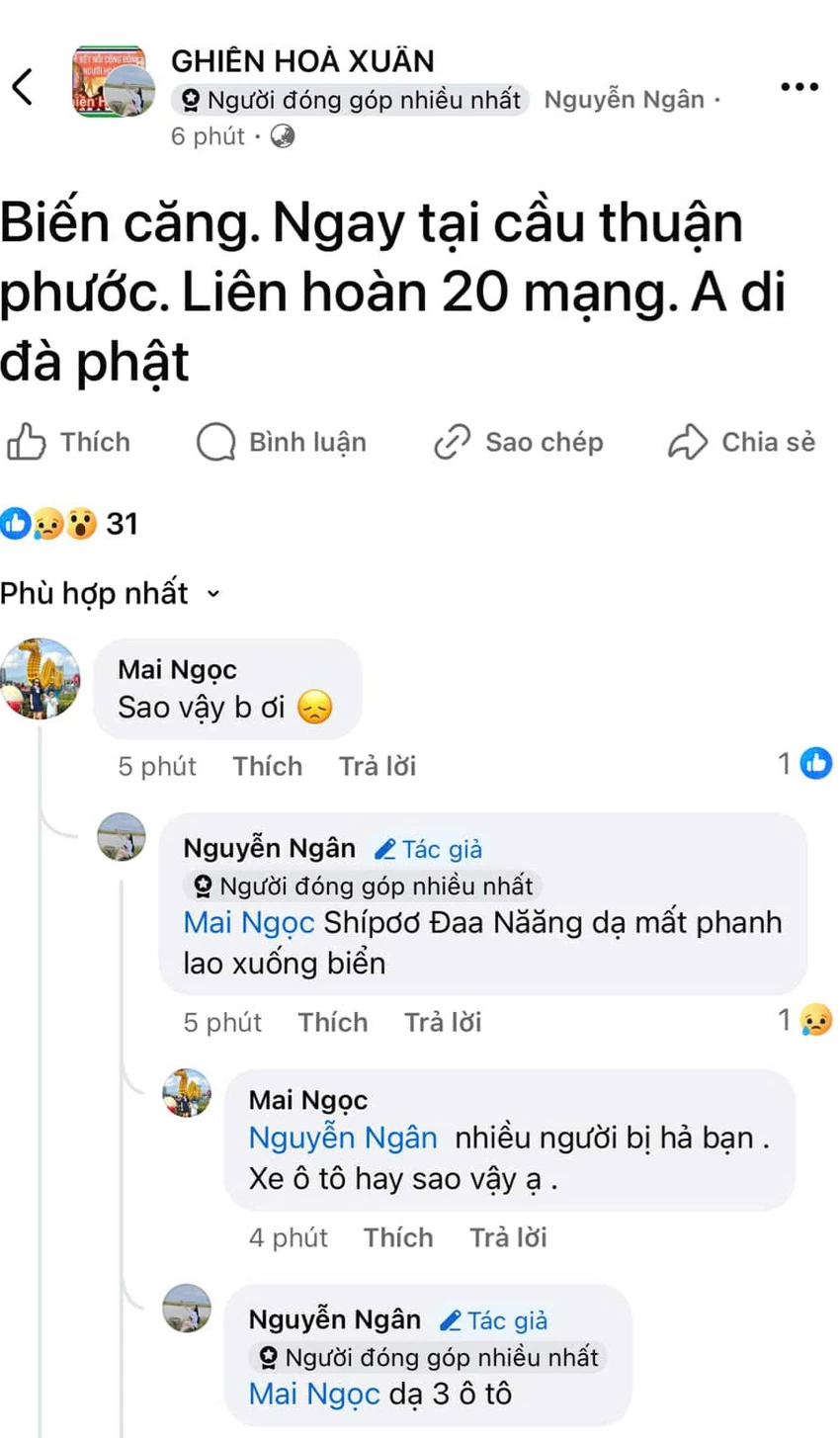 nhiều ô tô lao xuống biển