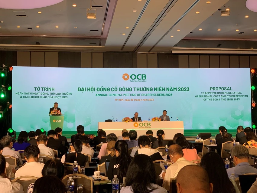 Ban lãnh đạo Ngân hàng OCB khẳng định đã thu hồi hết các khoản nợ của FLC và Đại Nam. Ảnh: Phương Minh Ban lãnh đạo Ngân hàng OCB khẳng định đã thu hồi hết các khoản nợ của FLC và Đại Nam. Ảnh: Phương Minh