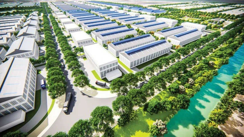 Phối cảnh kcn Hiệp Thạnh