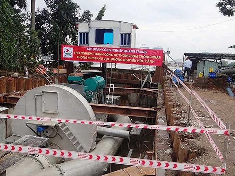 Mời nhà khoa học tìm nguyên nhân ngập đường Nguyễn Hữu Cảnh ảnh 1 Mời nhà khoa học tìm nguyên nhân ngập đường Nguyễn Hữu Cảnh ảnh 1