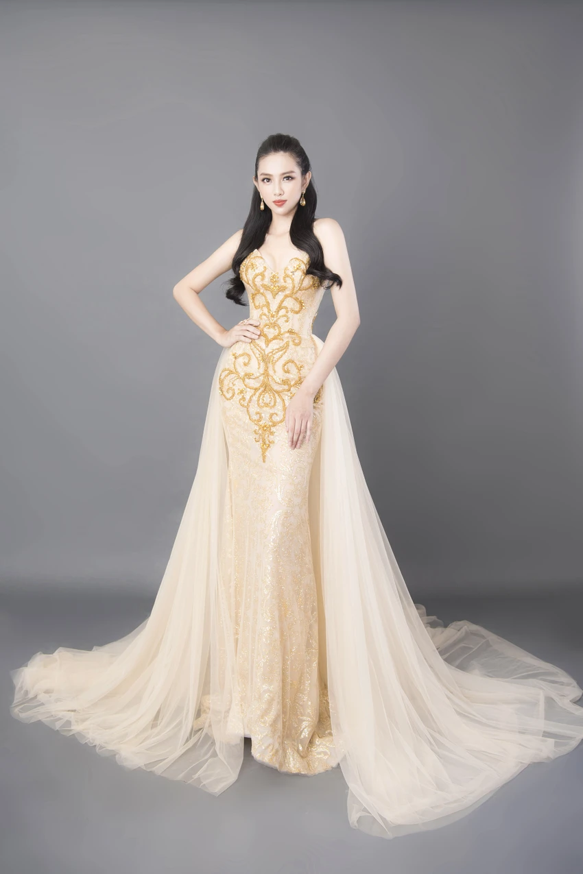 Thùy Tiên thu hút ánh nhìn trong bộ hình dạ hội mới ảnh 4 Thùy Tiên thu hút ánh nhìn trong bộ hình dạ hội mới ảnh 4