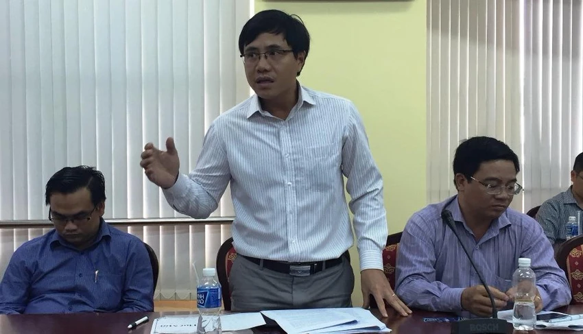 Đại diện Công đoàn Sở Tư Pháp phát biểu