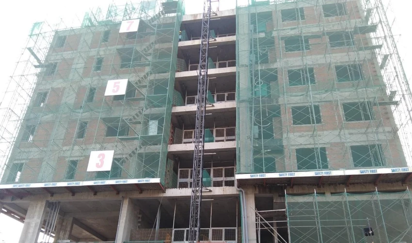 Một công trình tại TP.HCM có dấu hiệu vi phạm về việc sử dụng VLXKN (ảnh chụp tháng 10/2021) Một công trình tại TP.HCM có dấu hiệu vi phạm về việc sử dụng VLXKN (ảnh chụp tháng 10/2021)