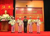 3 Đại tá công an được thăng hàm lên Thiếu tướng