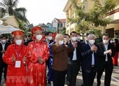 Tổng Bí thư dự Ngày hội Đại đoàn kết toàn dân tộc tại Hà Nội
