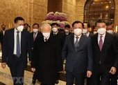 Tổng Bí thư Nguyễn Phú Trọng chúc Tết Đảng bộ, chính quyền và nhân dân Hà Nội