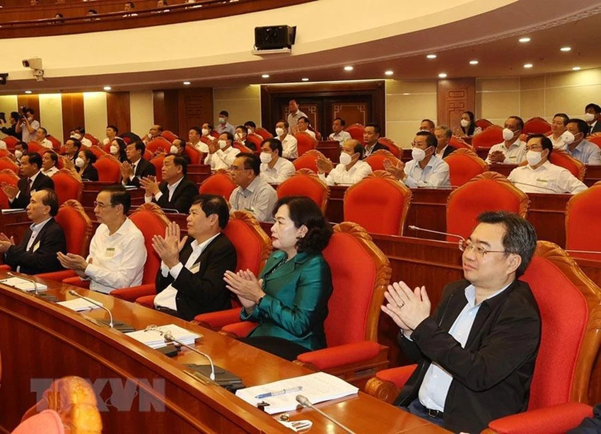 Các đại biểu đến tham dự hội nghị. Ảnh: TTXVN Các đại biểu đến tham dự hội nghị. Ảnh: TTXVN