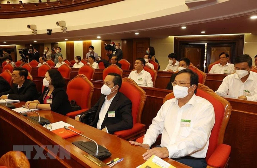 Các đại biểu đến tham dự hội nghị. Ảnh: TTXVN Các đại biểu đến tham dự hội nghị. Ảnh: TTXVN