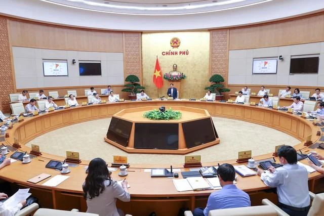 Thủ tướng yêu cầu rà soát điều chuyển kế hoạch đầu tư vốn giữa các dự án chậm giải ngân sang dự án có tiến độ giải ngân tốt. Ảnh: VGP Thủ tướng yêu cầu rà soát điều chuyển kế hoạch đầu tư vốn giữa các dự án chậm giải ngân sang dự án có tiến độ giải ngân tốt. Ảnh: VGP
