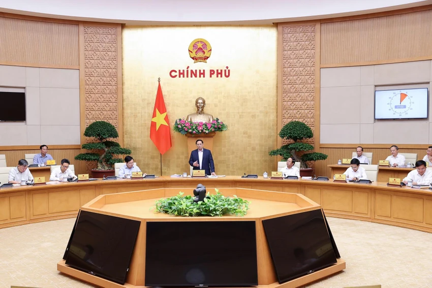 Toàn cảnh phiên họp. Ảnh: VGP Toàn cảnh phiên họp. Ảnh: VGP