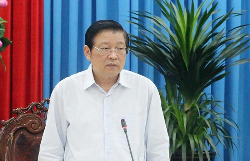 Trưởng ban Nội chính Trung ương Phan Đình Trạc nhấn mạnh công tác phòng chống tham nhũng, tiêu cực có vai trò đặc biệt quan trọng của người đứng đầu và các lãnh đạo chủ chốt. Ảnh: NOICHINH Trưởng ban Nội chính Trung ương Phan Đình Trạc nhấn mạnh công tác phòng chống tham nhũng, tiêu cực có vai trò đặc biệt quan trọng của người đứng đầu và các lãnh đạo chủ chốt. Ảnh: NOICHINH