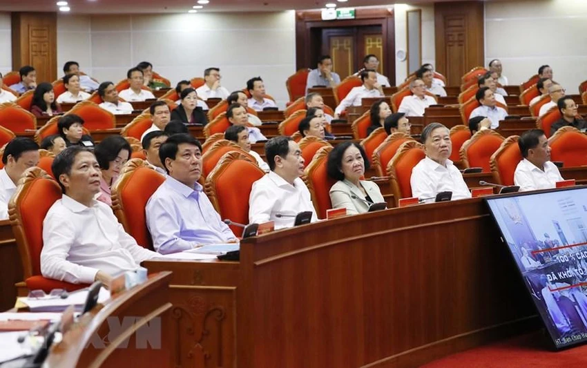 Đại biểu dự hội nghị. Ảnh:TTXVN Đại biểu dự hội nghị. Ảnh:TTXVN