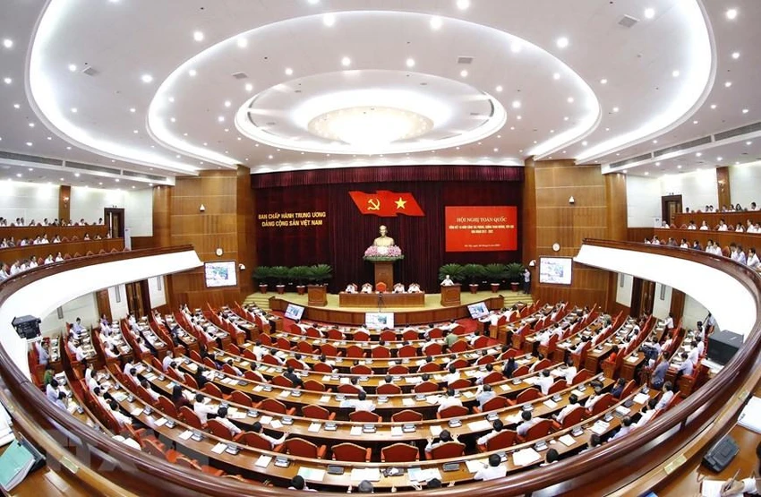 Toàn cảnh hội nghị. Ảnh: TTXVN Toàn cảnh hội nghị. Ảnh: TTXVN