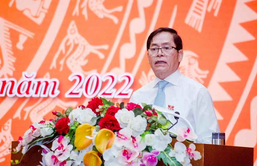 Ông Phạm Viết Thanh, Bí thư Tỉnh ủy, Chủ tịch HĐND tỉnh Bà Rịa- Vũng Tàu chia sẻ tại kỳ họp lần thứ 8. Ảnh: TK Ông Phạm Viết Thanh, Bí thư Tỉnh ủy, Chủ tịch HĐND tỉnh Bà Rịa- Vũng Tàu chia sẻ tại kỳ họp lần thứ 8. Ảnh: TK
